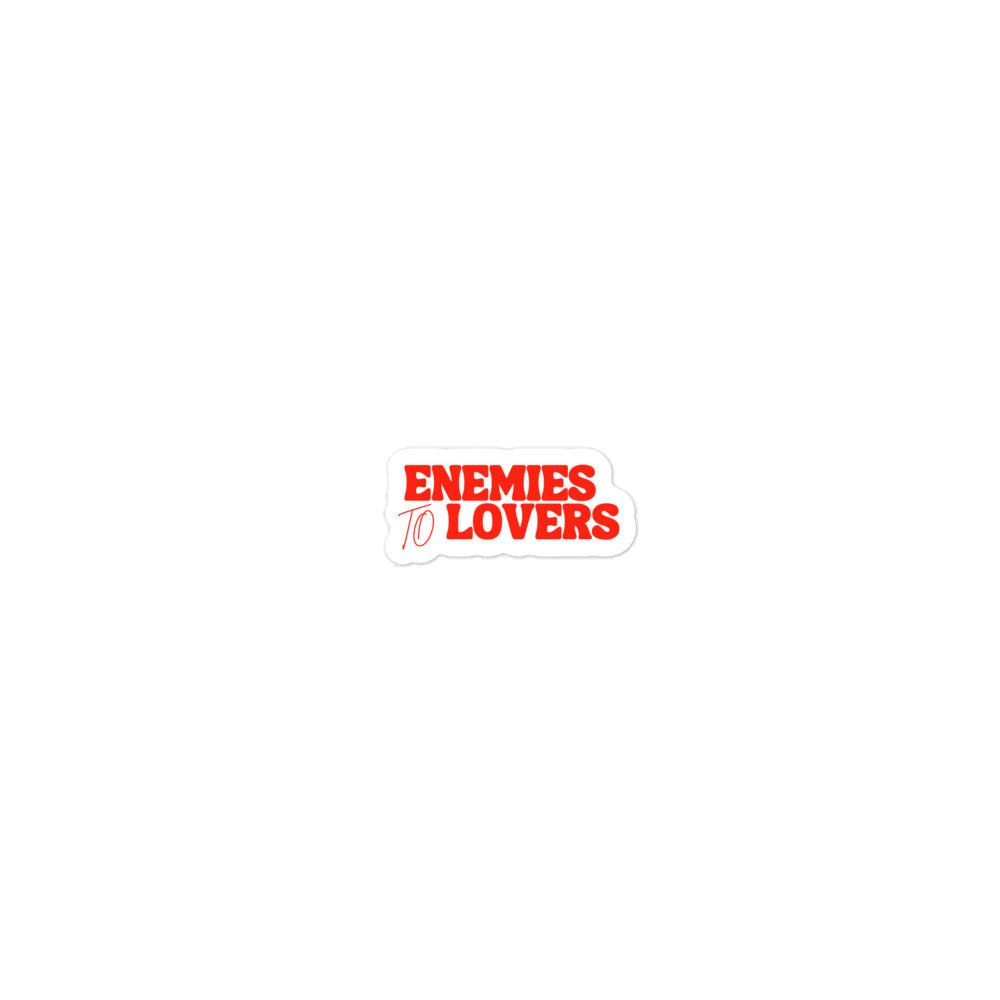 Enemies To Lovers Sticker