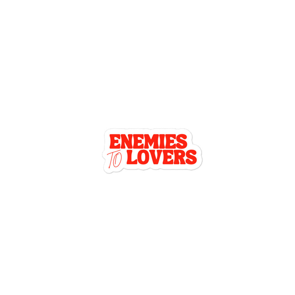 Enemies To Lovers Sticker