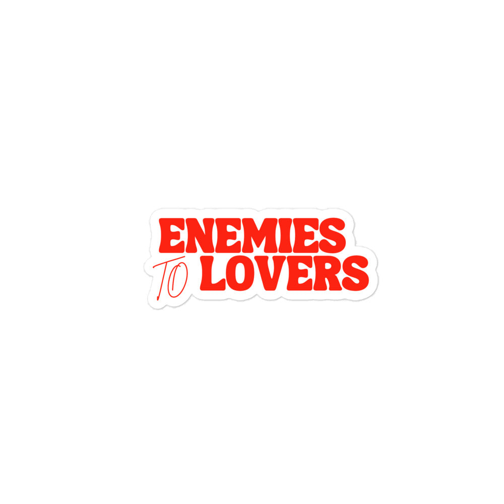 Enemies To Lovers Sticker