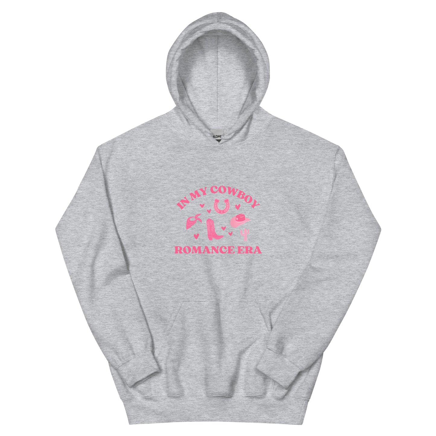 In My Cowboy Romance Era Unisex Hoodie