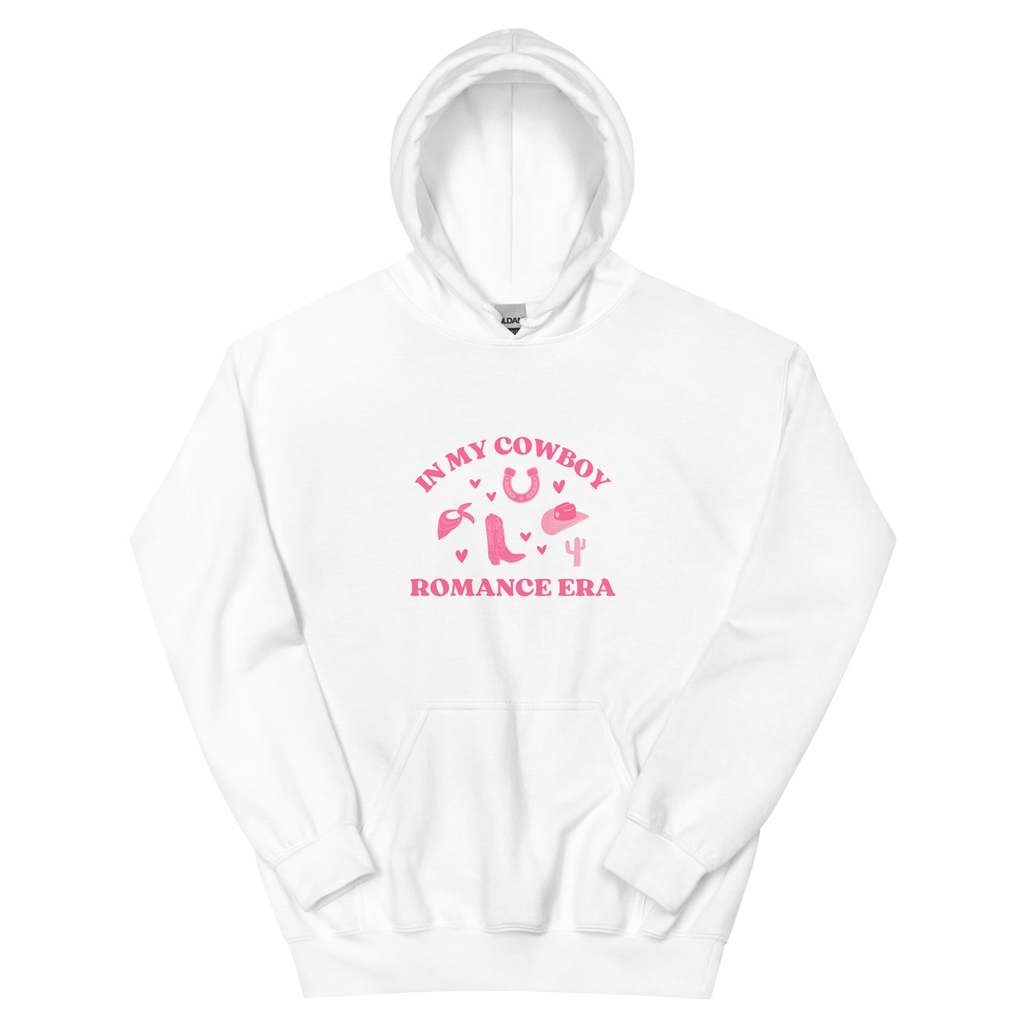 In My Cowboy Romance Era Unisex Hoodie