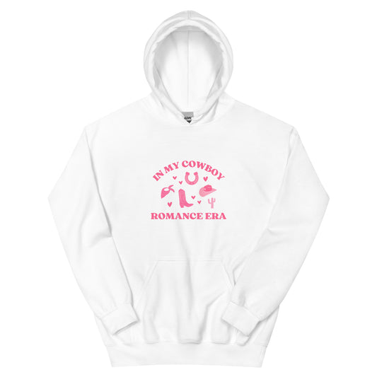 In My Cowboy Romance Era Unisex Hoodie